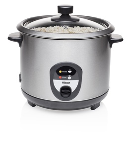 Multivāres katls Tristar | Rice cooker | RK-6127 | 500 W | Black/Stainless steel  Hover