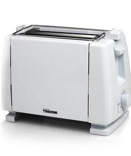 Tējkanna Toaster | Tristar | BR-1009 | Number of slots 2 | 750 W | White  Hover