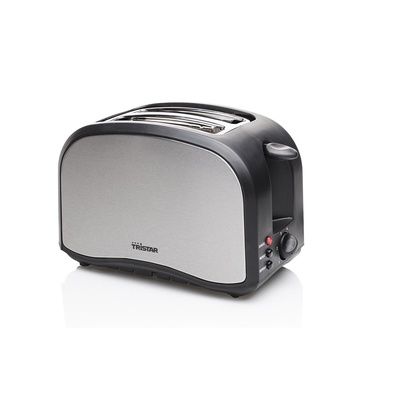 Tosteris Tristar Toaster | BR-1022 | Power 800 W | Number of slots 2 | Housing material Plastic | Silver