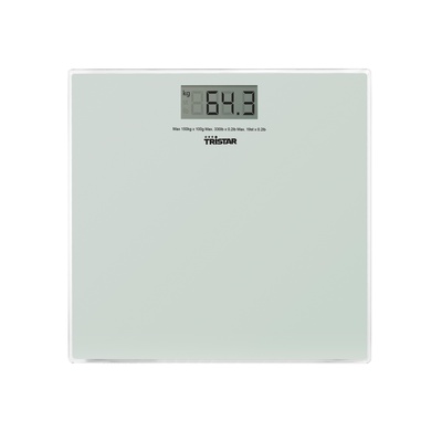 Svari Tristar | Bathroom scale | WG-2419 | Maximum weight (capacity) 150 kg | Accuracy 100 g | White
