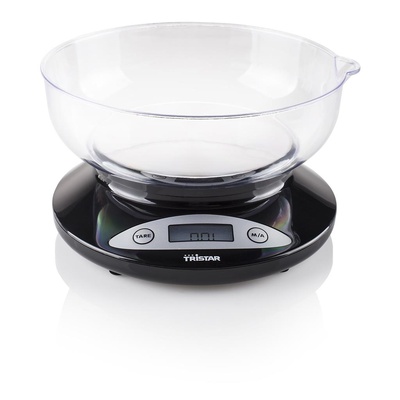 Svari Tristar | Kitchen scale | KW-2430 | Maximum weight (capacity) 2 kg | Graduation 1 g | Display type LCD | Black