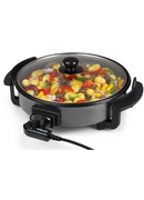 Multivāres katls Tristar | Multifunctional grill pan | PZ-2963 | Diameter 30 cm | Black | Fixed handle