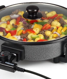 Multivāres katls Tristar | Multifunctional grill pan | PZ-2963 | Diameter 30 cm | Black | Fixed handle  Hover