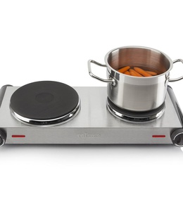 Tējkanna Tristar | Free standing table hob | KP-6248 | Number of burners/cooking zones 2 | 2500 W | Stainless Steel/Black | Electric  Hover