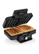  Tristar Waffle maker | WF-1165 | 1000 W | Number of pastry 2 | Belgium | Black Hover