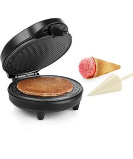  Tristar | WF-1170 | Waffle maker | 700 W | Number of pastry 1 | Ice Cone | Black  Hover