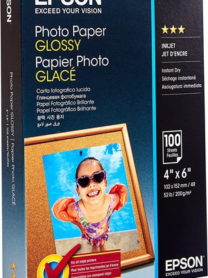  Epson Photo Paper Glossy 10 x 15 cm  Hover