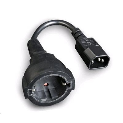  Cablexpert | Power adapter cord | PC-SFC14M-01 | 0.15 m