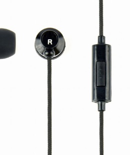 Austiņas Gembird Metal earphones with microphone Paris Built-in microphone 3.5 mm Black  Hover