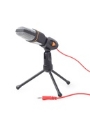 Austiņas Gembird | Desktop microphone with a tripod | MIC-D-03 | Built-in microphone | 3.5 mm | Black