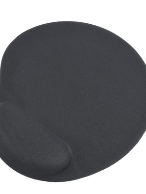  Gembird Gel mouse pad with wrist support Black  Hover