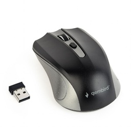 Pele Gembird | 2.4GHz Wireless Optical Mouse | MUSW-4B-04-GB | Optical Mouse | USB | Spacegrey/Black