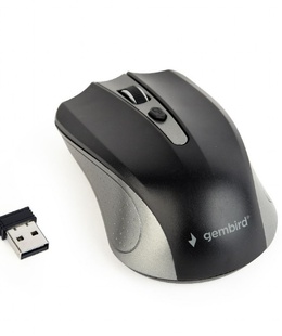 Pele Gembird | 2.4GHz Wireless Optical Mouse | MUSW-4B-04-GB | Optical Mouse | USB | Spacegrey/Black  Hover