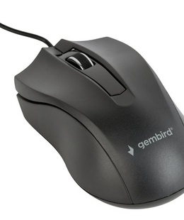 Pele Gembird | Optical Mouse | MUS-3B-01 | Optical mouse | USB | Black  Hover
