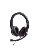 Austiņas Gembird | Stereo headset | MHS-03-BKRD | On-Ear | Built-in microphone | 3.5 mm Hover