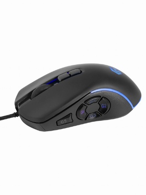Pele Gembird | Gaming Mouse RGB Backlighted | MUSG-RAGNAR-RX500 | Wired | USB | Black  Hover