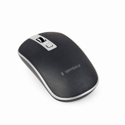 Pele Gembird | Optical USB mouse | MUS-4B-06-BS | Optical mouse | Black/Silver