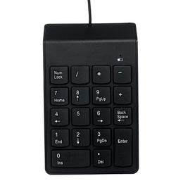 Tastatūra Gembird | USB Numeric keypad | KPD-U-03 | Numeric keypad | Wired | N/A | Black