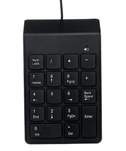 Tastatūra Gembird | USB Numeric keypad | KPD-U-03 | Numeric keypad | Wired | N/A | Black  Hover