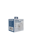  Gembird Universal travel power adapter | TPA-1A2C20-01-W | 20 W | Travel Adapter