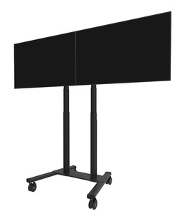  Neomounts MOVE ADM-875BL2 Screen adapter from 1 to 2 screens - 42-65 - max 40 kg/screen - VESA 100x100-800x400 - lockable (excl. lock) - su  Hover