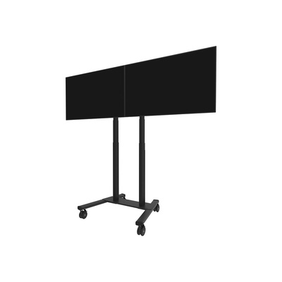  Neomounts MOVE ADM-875BL2 Screen adapter from 1 to 2 screens - 42-65 - max 40 kg/screen - VESA 100x100-800x400 - lockable (excl. lock) - su