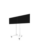 Neomounts MOVE ADM-875WH2 Screen adapter from 1 to 2 screens - 42-65 - max 40 kg/screen - VESA 100x100-800x400 - lockable (excl. lock) - su