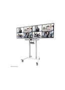  Neomounts MOVE ADM-875WH2 Screen adapter from 1 to 2 screens - 42-65 - max 40 kg/screen - VESA 100x100-800x400 - lockable (excl. lock) - su Hover
