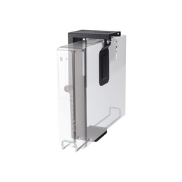 Neomounts CPU-D075BLACK/LK CPU/PC holder - max 10 kg - lockable (incl. lock) - h 20-36 cm - w 5-10 cm - universal - black