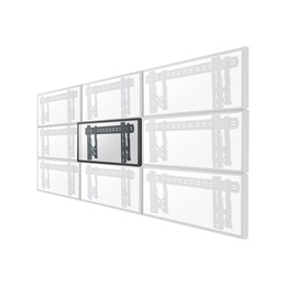  Neomounts LED-VW1000BLACK Videowall wall mount - 40-75 - max 50 kg - VESA 200x200-600x400 - d 5