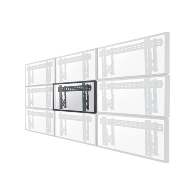  Neomounts LED-VW1000BLACK Videowall wall mount - 40-75 - max 50 kg - VESA 200x200-600x400 - d 5