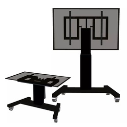  Neomounts Floor stand | PLASMA-M2500TBLACK TV trolley | Adjustable Height