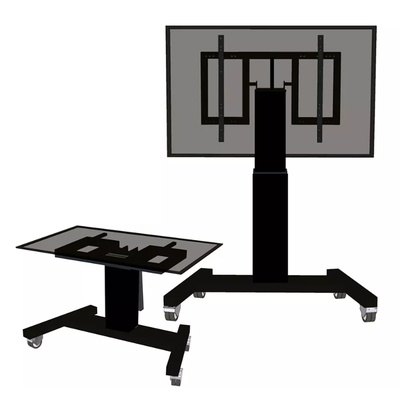  Neomounts Floor stand | PLASMA-M2500TBLACK TV trolley | Adjustable Height