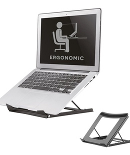 Neomounts NSLS075BLACK Laptop stand - 10-16 - max 5 kg - 5 height positions - foldable - compact - universal - black | Neomounts  Hover