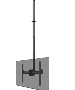  Neomounts CL35-440BL16L Monitor/TV Mount Ceiling | Adjustable Height  Hover