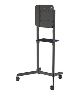  Neomounts NS-M1250BLACK TV trolley - 37-70 - max 70 kg - VESA 200x200-600x400 - 90° rotatable - incl. hardware shelf - black  Hover