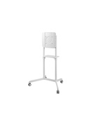  Neomounts NS-M1250WHITE TV trolley - 37-70 - max 70 kg - VESA 200x200-600x400 - 90° rotatable - incl. hardware shelf - white Hover