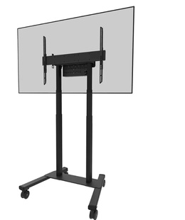  Neomounts Floor stand | FL55-875BL1 TV trolley | Adjustable Height | 55-100  | Maximum weight (capacity) 110 kg | Black  Hover