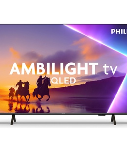 Televizors Philips 4K QLED Ambilight TV | 43PUS8450/12 | 43 | Smart TV | TITAN OS | UHD | Black  Hover