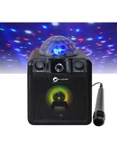  N-Gear | Portable Bluetooth and Disco Karaoke Speaker | The Disco Block 410 | 50 W | Bluetooth | Black | Wireless connection