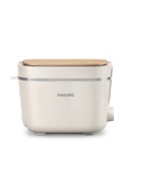 Tosteris Philips | Toaster | HD2640/10 Eco Conscious Edition | Power 830 W | Number of slots 2 | Housing material 100% Bio-based plastic | Silk White Matt