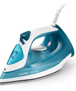  Philips DST3011/20 Steam Iron 2100 W Water tank capacity 0.3 ml Continuous steam 30 g/min Blue  Hover