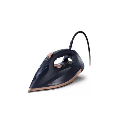  Philips | DST7510/80 | Steam Iron | 3200 W | Water tank capacity 300 ml | Continuous steam 55 g/min | Steam boost performance 260 g/min | Blue/Gold