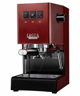  Gaggia | Coffee Maker | RI9481/12 Classic E24 | Pump pressure 15 bar | Built-in milk frother | Semi-automatic | Cherry Red  Hover
