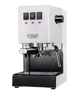  Gaggia | Coffee Maker | RI9481/13 Classic E24 | Pump pressure 15 bar | Built-in milk frother | Semi-automatic | Polar White  Hover