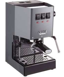  Gaggia | Coffee Maker | RI9481/16 Classic E24 | Pump pressure 15 bar | Built-in milk frother | Semi-automatic | Industrial Grey  Hover