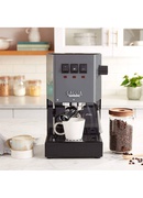  Gaggia | Coffee Maker | RI9481/16 Classic E24 | Pump pressure 15 bar | Built-in milk frother | Semi-automatic | Industrial Grey Hover