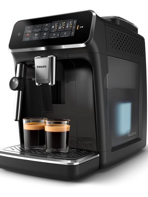  Philips | Espresso Coffee Maker | EP3321/40 | Pump pressure 15 bar | Built-in milk frother | Fully Automatic | 1500 W | Black  Hover