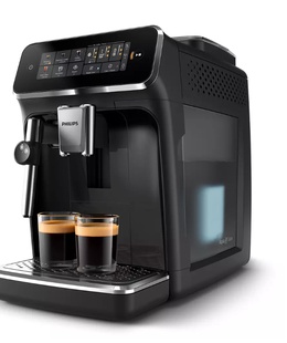  Philips | Espresso Coffee Maker | EP3321/40 | Pump pressure 15 bar | Built-in milk frother | Fully Automatic | 1500 W | Black  Hover