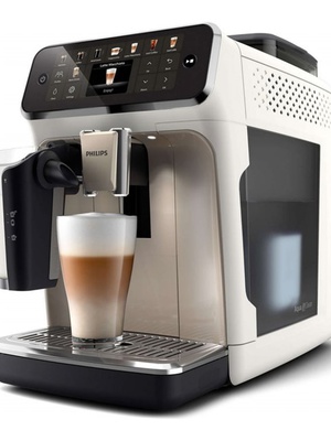  Philips Espresso Machine | EP5543/90 | Pump pressure 15 bar | Built-in milk frother | Fully Automatic | 1500 W | White  Hover